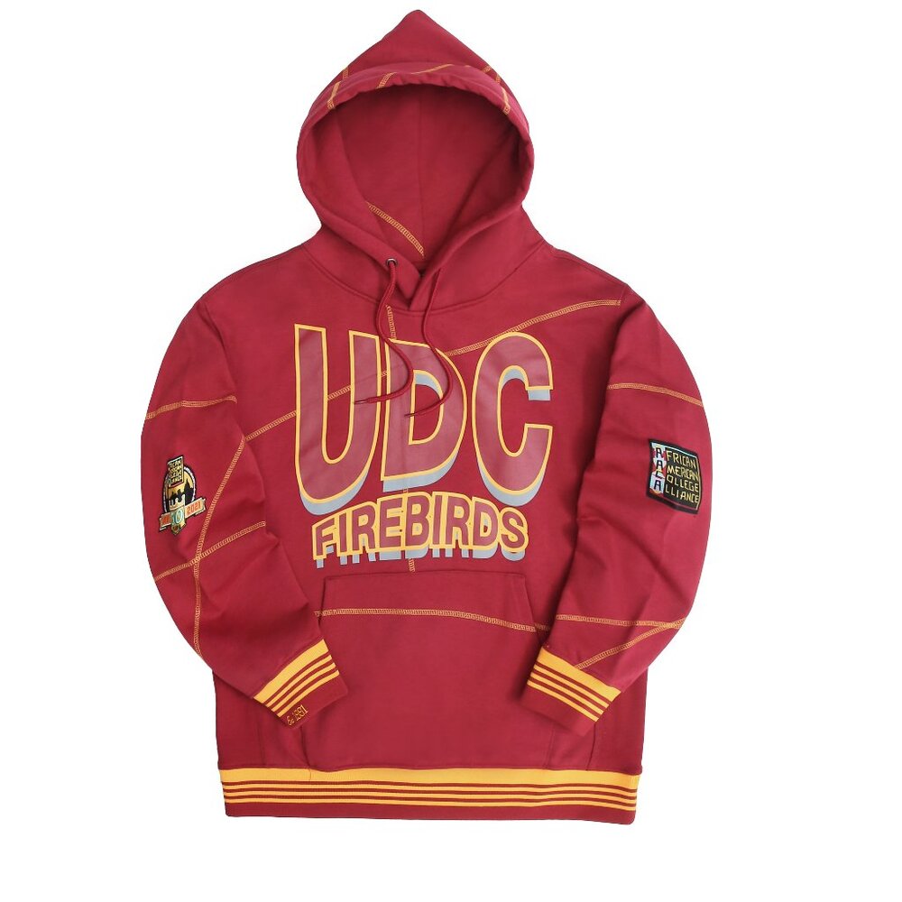 UDC FIREBIRDS Hoodie Retro HBCU Pride AACA Sweatshirt Alumni Gear, Red